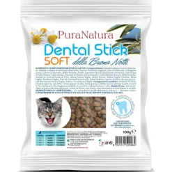 Bruno Dalla Grana - Dental Stick Per Gatto Buonanotte Con Erba Gatta E Camomilla Officinalis* Snack E Masticabili Per Gatti