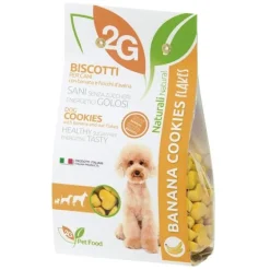 2G pet food guidolin gianni - Cookies con Banana e Fiocchi d'Avena* Biscotti Per Cani