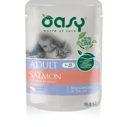 Oasy - Bocconcini in Salsa Adult con Salmone* Adult