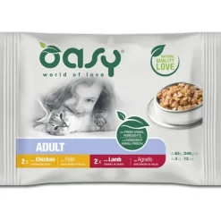 Oasy - Bocconcini in Salsa Adult Multipack Selezione di Carni* Adult