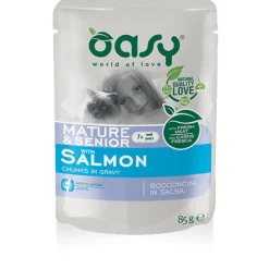Oasy - Bocconcini in Salsa Mature & Senior con Salmone* Senior
